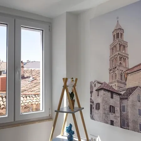 Apartment Blue Loft Room, Rustic Chic *